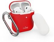 Puro Icon Case with Hook (AirPods) - Rd