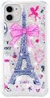 Trolsk Liquid Glitter -deksel - Paris (iPhone 11 Pro)