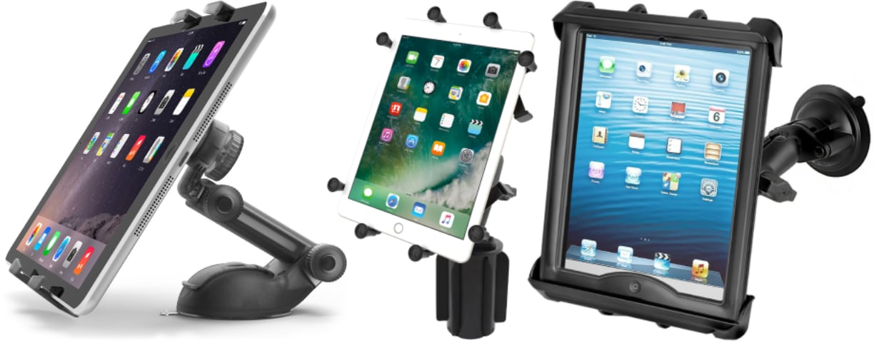 Bilholder til iPad Air, blant annet