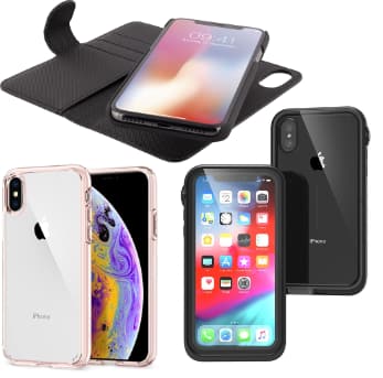 Deksel & etui for iPhone Xs og iPhone X