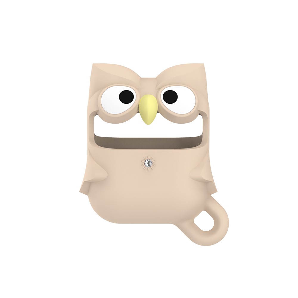Kingxbar Apple AirPods Case - Cartoon Owl