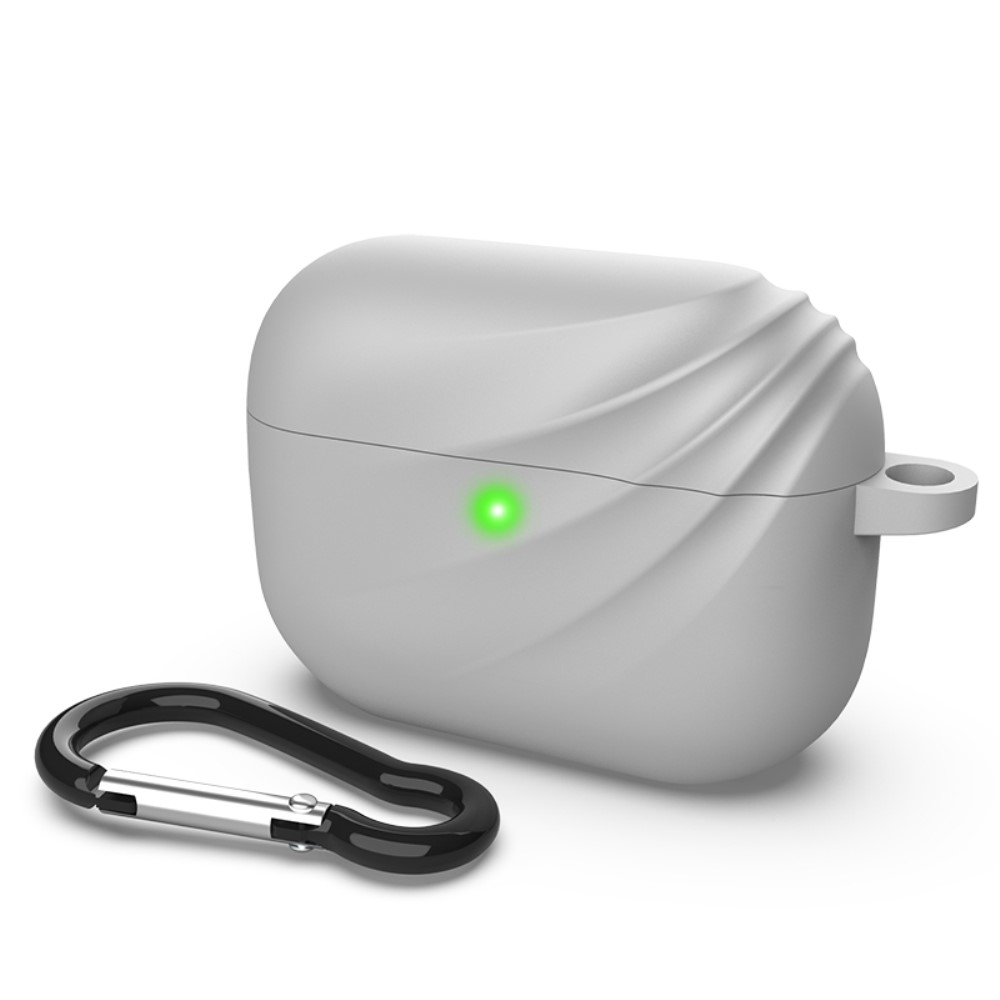 Trolsk Wave Silicone Cover (AirPods Pro) - Gray