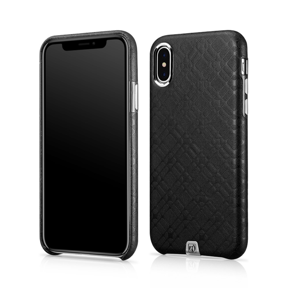 iCarer Luxury Back Cover (iPhone X/Xs) - Svart