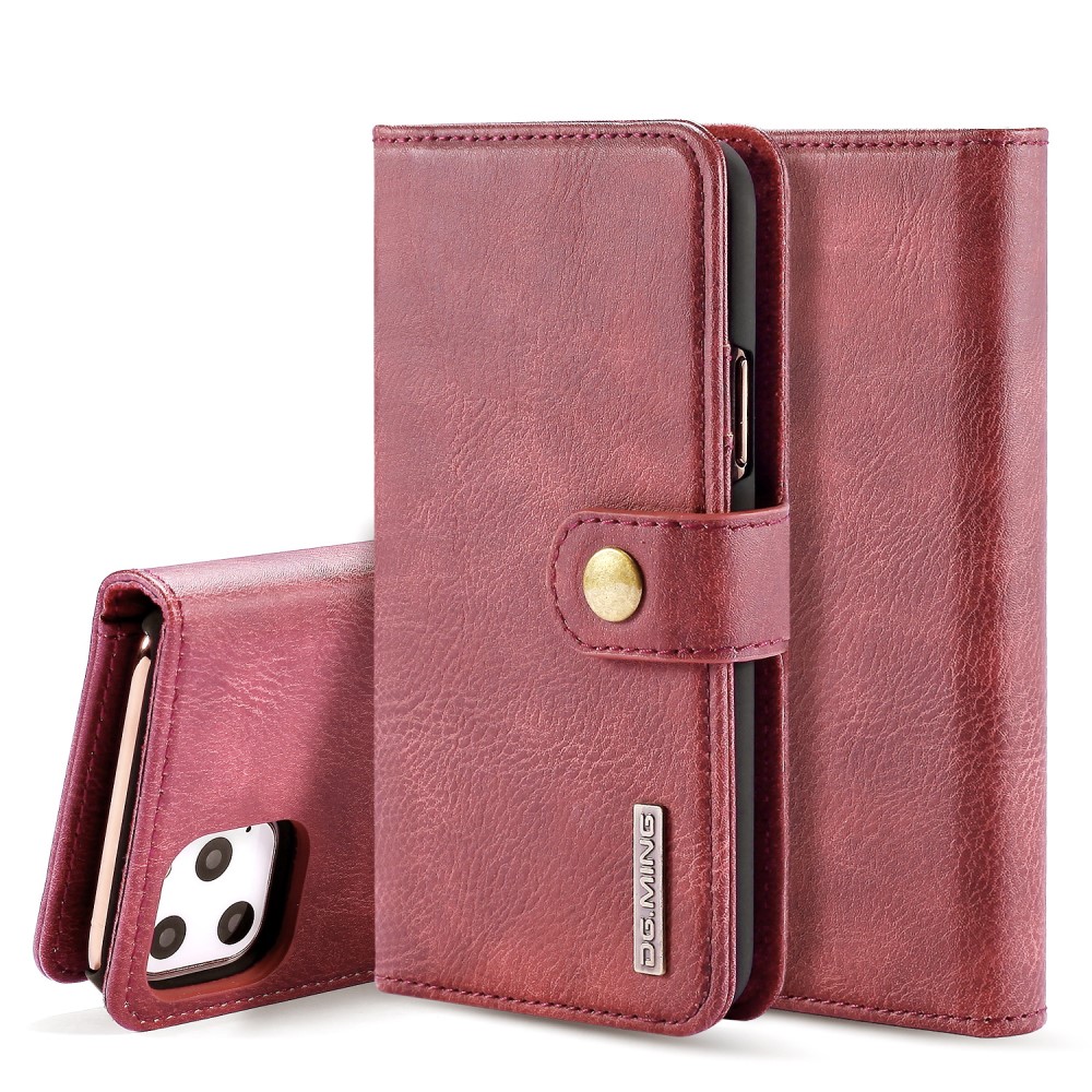 DG Ming Magnetic Wallet (iPhone 11 Pro Max) - Rød