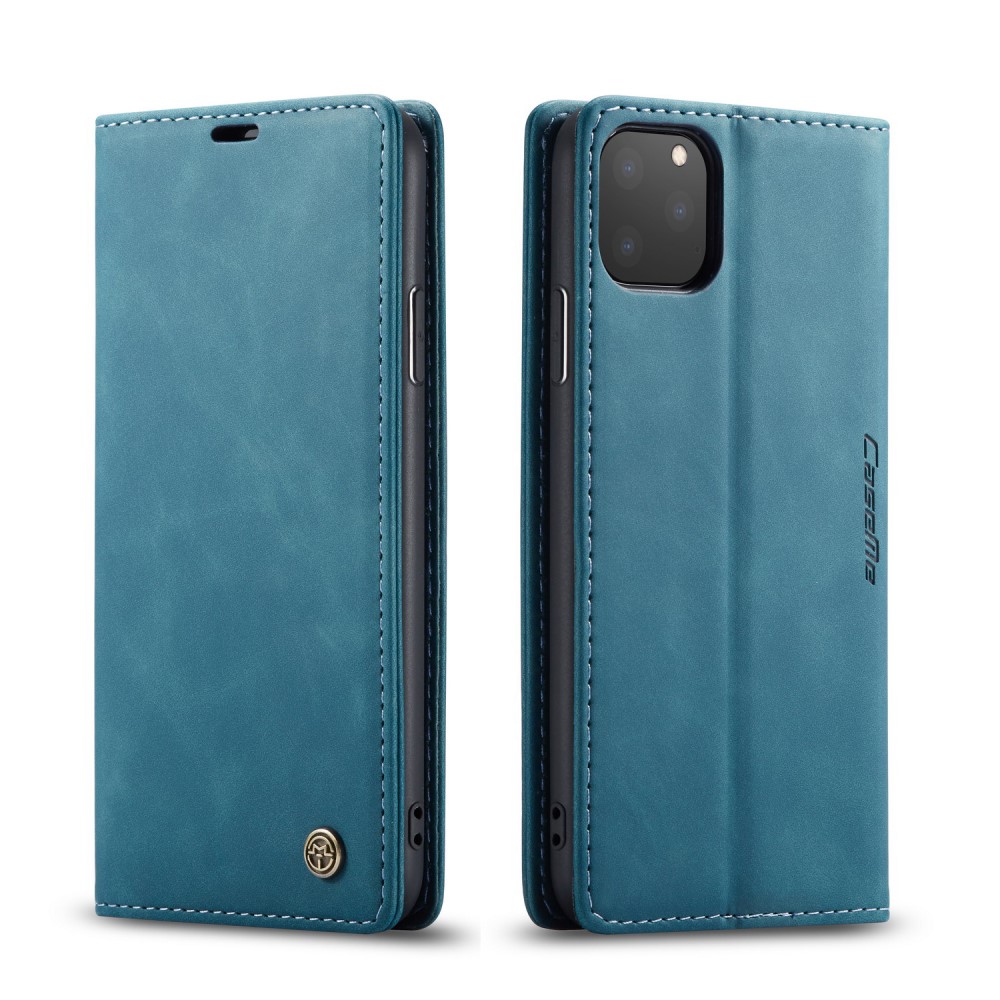 CaseMe Matte Wallet Style (iPhone 11 Pro Max) - Blå