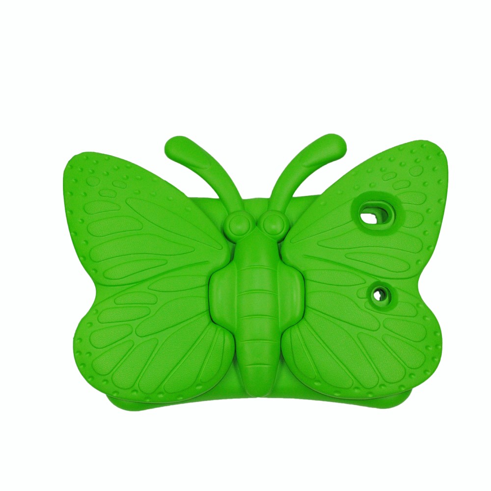 Trolsk 3D Butterfly Shockproof Case (iPad) - Grønn