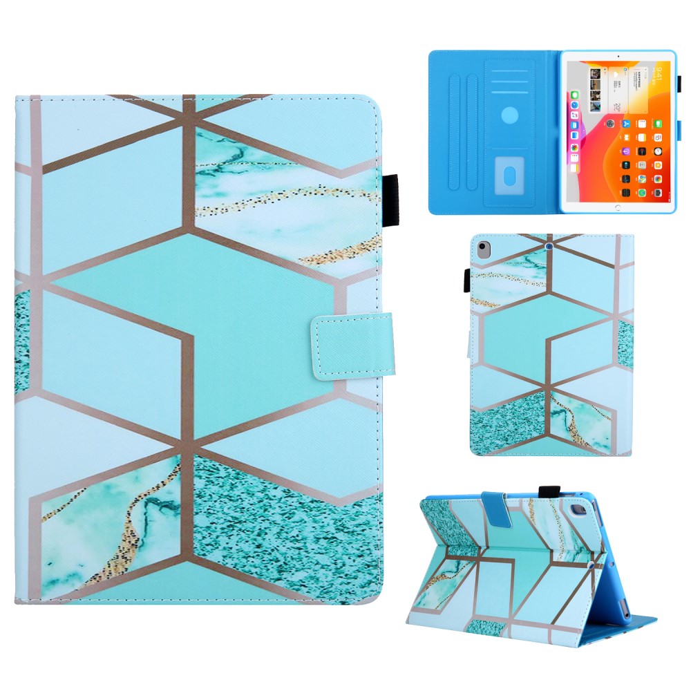 Trolsk Geometric Cover (iPad) - Turkis