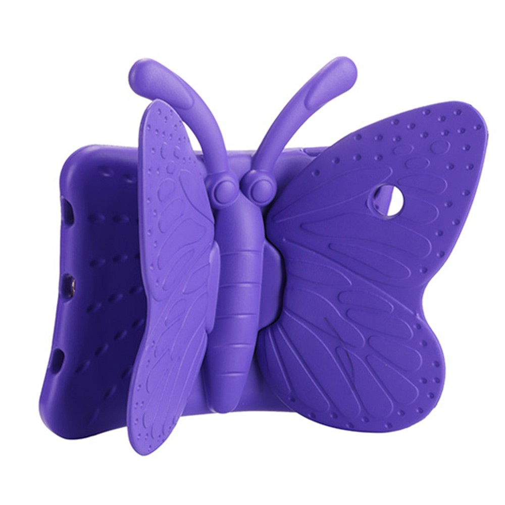 Trolsk 3D Butterfly Shockproof Case (iPad) - Lilla