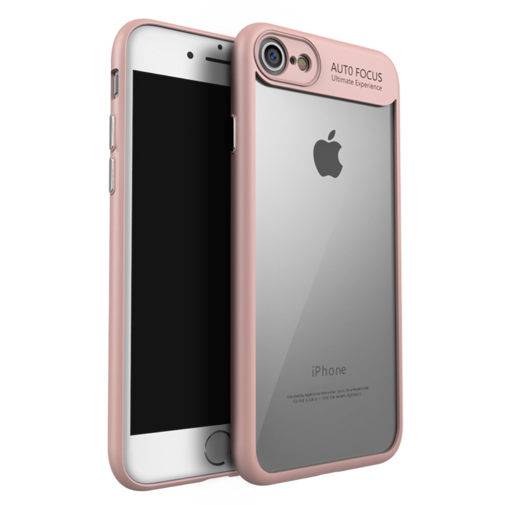 iPaky Clear Hybrid Case (iPhone SE3/SE2/8/7) - Rosa