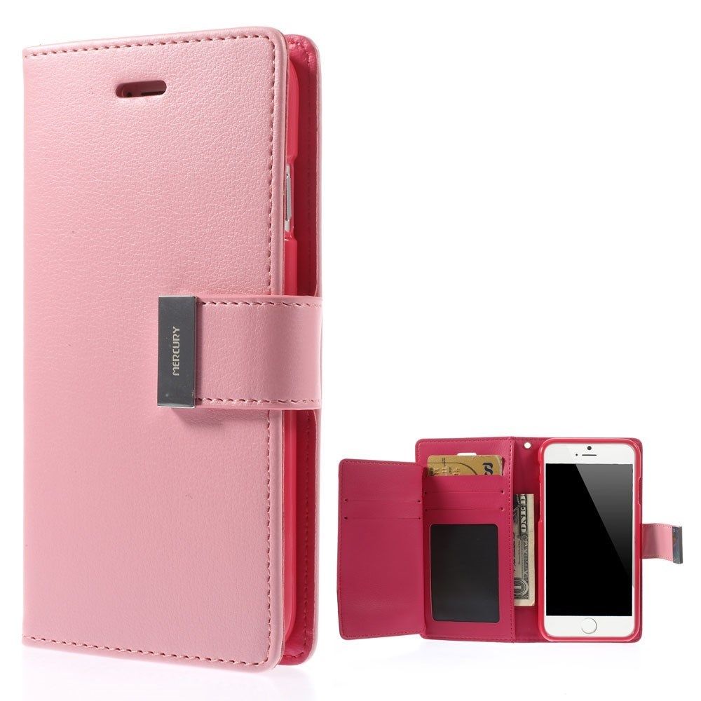 Kjøp Mercury Rich Diary (iPhone 6(S) Plus) - Lyserosa