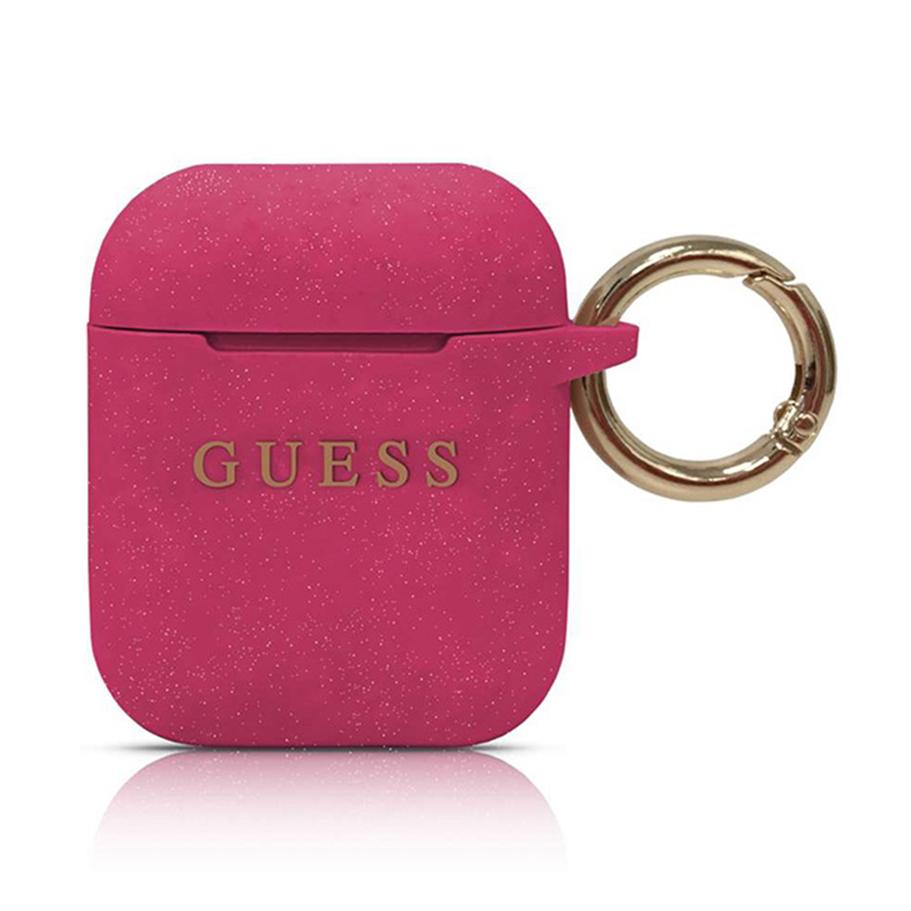 Guess AirPods Silicone Case - Svart