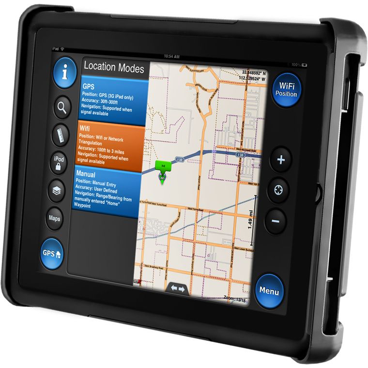 RAM Mount - Holder med skruemontering (iPad)