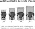 Baseus Gravity Air Vent Car Mount (iPhone)
