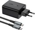 Acefast 3in1 Wall Charger 65W GaN + HDMI