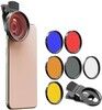 Apexel 7-in-1 52mm Filter Kit for Smartphones