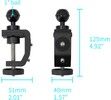 Armor-X G-Clamp Bar Mount Base Small