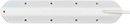 Brennenstuhl estilo Corner Extension Lead 6-way w/ USB