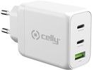 Celly ProPower 3-port Wall Charger PD 65W