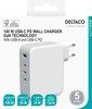 Deltaco 130W USB PD Wall Charger