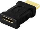 Deltaco HDMI-adapter - Mini-HDMI till HDMI