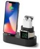 Elago Trio Charging Stand - svart