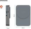 Fixed MagZen 5 Stand Qi2 20W Powerbank 5000mAh