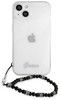 Guess Case with Pearl Hand Strap (iPhone 13)