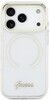 Guess IML Script Metal MagSafe Case (iPhone 17 Pro Max)