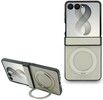 Guess Ring Stand Grained MagSafe Case (Galaxy Z Flip8)