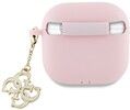 Guess Silicone 4G Charm Cover (AirPods 4)