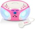 Lenco Karaoke Radio with Microphone & Light Effects