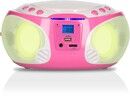 Lenco Karaoke Radio with Microphone & Light Effects
