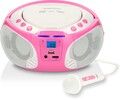 Lenco Karaoke Radio with Microphone & Light Effects