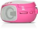 Lenco Karaoke Radio with Microphone & Light Effects