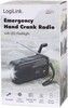 LogiLink Emergency Hand Crank Radio