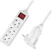 LogiLink Power Strip with Switch 4-way