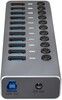 LogiLink USB 3.2 Gen 1 Hub with Switch (11 ports)