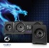 Nedis Gaming Speaker Set with Dual Subwoofer System