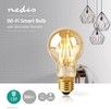 Nedis SmartLife Wi-Fi Smart LED Vintage Bulb E27 A60