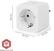 Nedis SmartLife ZigBee Smart Plug with Power Monitor