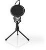 Nedis Table Microphone Tripod with Pop Filter