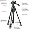 Puluz Tripod With 3D 360 Head + Phone Holder