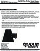 RAM Mount RAM-VB-119-DAT1
