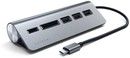 Satech Aluminium USB 3.0 Hub & Card Reader