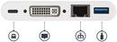 StarTech USB-C-Multiportadapter med DVI