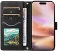 Trolsk Crossbody Rhombus Wallet (iPhone 16)