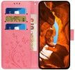 Trolsk Imprint Flower Wallet (iPhone 16 Plus)