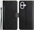 Trolsk Imprint Flower Wallet (iPhone 16 Plus)