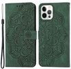 Trolsk Imprint Mandala Flower Wallet (iPhone 14 Pro)