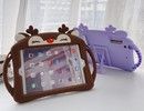 Trolsk Kids Case with strap - Brown Deer (iPad 10,2)